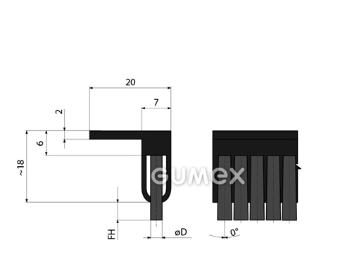 PVC PROFIL S KEFOU - TYP 3003